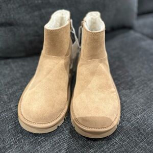 Tan Suede Ankle Boots